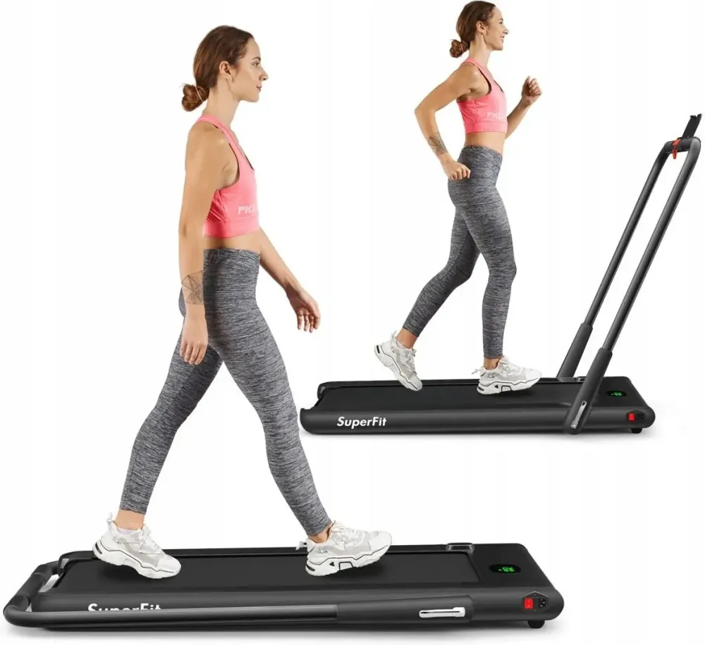 Беговая дорожка Bieżnia Elektryczna Składana Led 12Km/H 120Kg 2W1 Киев - изображение 1