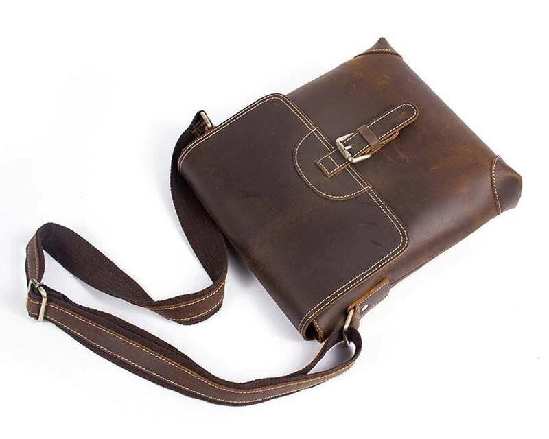 Сумка мужская Vintage 14675 Коричневая Киев - изображение 7