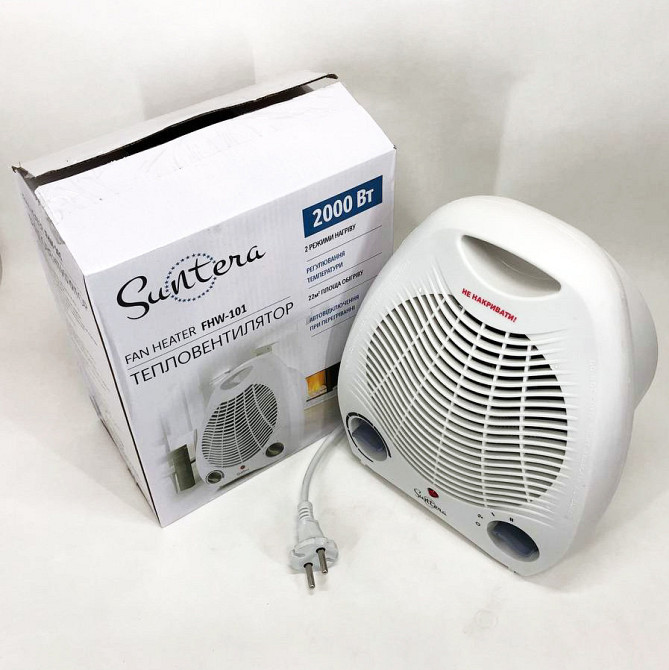 Тепловентиляторы напольные дуйчики Suntera FHW-101, Обогреватель электрический, Обогреватель JN-493 для дома Киев - изображение 7