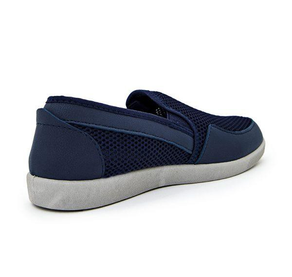 Мужские летние мокасины / слипоны синие 41 размер Киев - изображение 4