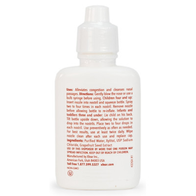 Мінерали Xlear Дитячий натуральний сольовий назальн. спрей з ксилітом 22 мл (700596100039) Вінниця - фото 7