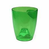 Вазон Орхідея 15*17см зелений прозорий Алеана Житомир - изображение 1