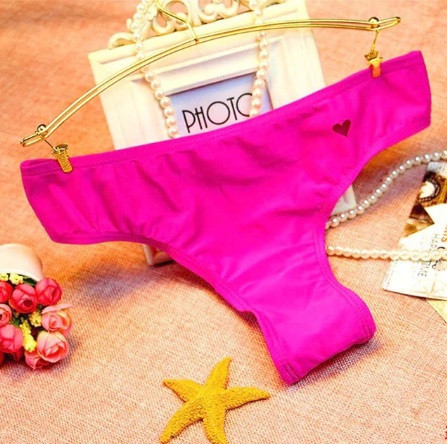 Плавки для купальника c сердечком с высокой талией розовый Киев - изображение 2