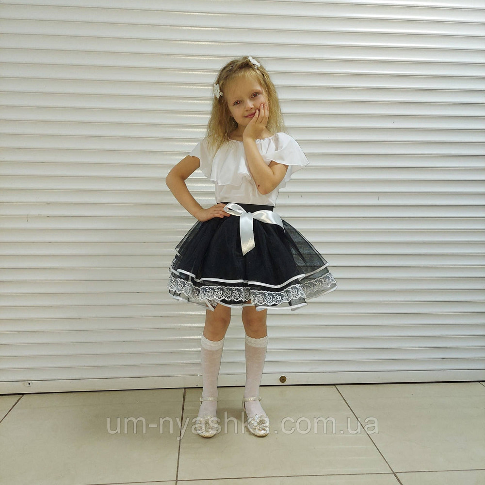 Школьная блузка короткий рукав р.134-146 Кривой Рог - изображение 1