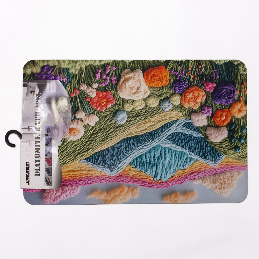Jiamat Килимок діатомітовий з 3D-ефектом Dreamscape Bloom 38*58 см універсальний HP-42-32 Коломия - фото 3