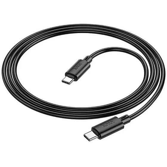 Кабель HOCO X88 Gratified 60W charging data cable for Type-C to Type-C Black Київ