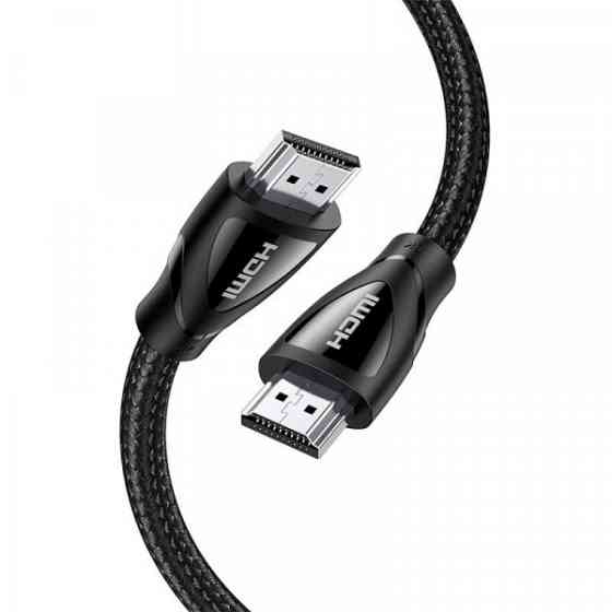 Кабель HDMI M - M, 3.0 м, V2.1 With Braid 8K@60Hz/4K@120Hz, HD140 UGREEN Чорний (80404) Київ