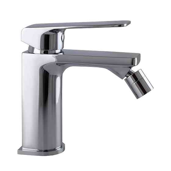 Змішувач для біде TOPAZ ODISS TO 18601-H52 на гайці,Хром,шланги TAQ-M1055,D35 Киев