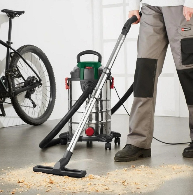 Пылесос строительный 25 литров для сухой и влажной уборки Parkside (PWD 25 C4) Нововолынск - изображение 9