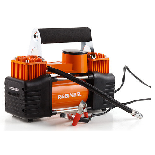 Компресор для шин Rebiner RAC-410 R13-R18, 10 атм — надійний двопоршневий Івано-Франківськ - фото 4