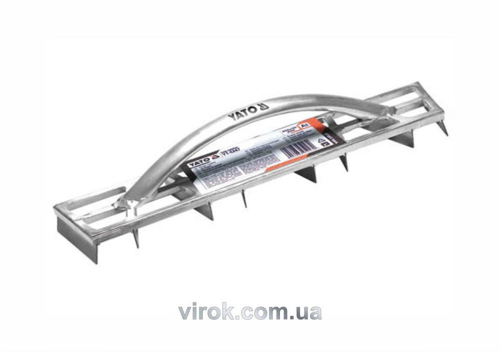 Терка для зняття штукатурки YATO : L= 450х90 мм [25] Одеса - фото 1