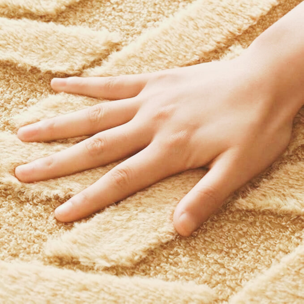 Коврик для ванной и душа коврик для ног в ванную комнату,микрофибра,атискользящий c узором 40х60 см,бежевый Каменец-Подольский - изображение 4