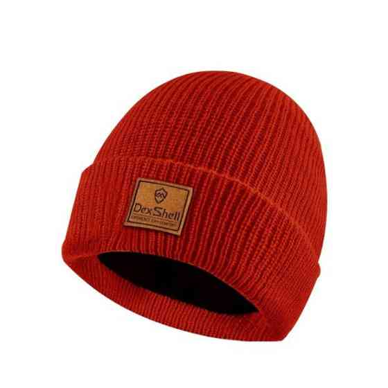 Водонепроникна шапка Dexshell Watch Beanie One Size (56-58 см) Червона Вінниця