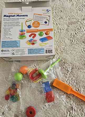 Учебный набор Learning Resources Эксперименты с магнитами. Харьков