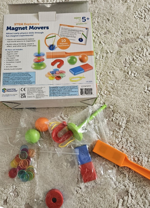 Учебный набор Learning Resources Эксперименты с магнитами. Харьков - изображение 1