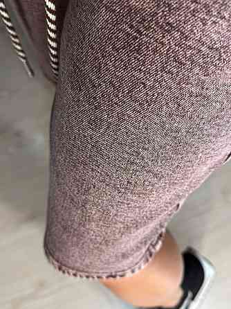 Шорти жіночі джинсові Liana 4-054 бермуди з резинкою на талії великі розміри коричневі, коричневий, З6, 36, 100 см, 125 см Київ