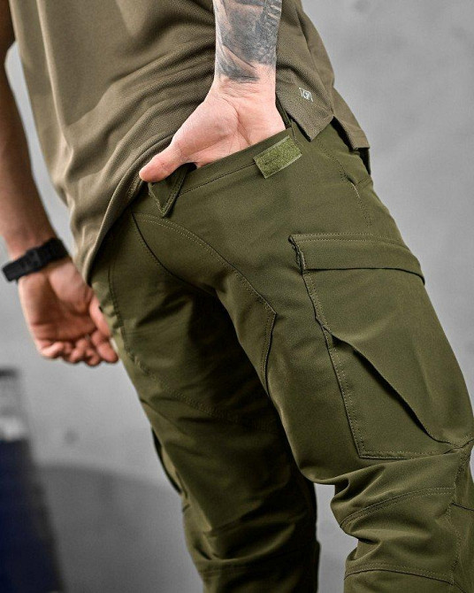 Летний тактический костюм soldier олива ДЛ6407 Одесса - изображение 9