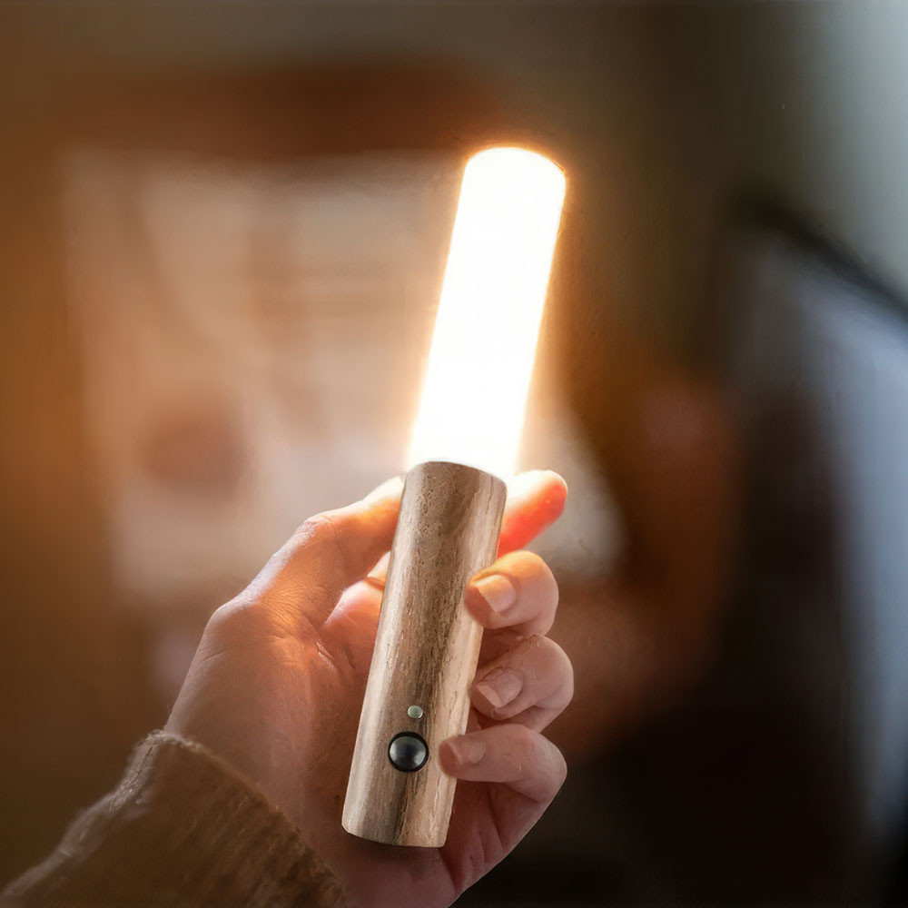 Настінний світильник з датчиком руху 18см, W-52 / Ліхтарик / Акумуляторний нічник з магнітним кріпленням Київ - фото 2