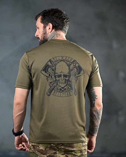 Тактична потовідвідна Футболка Sparta oliva ПП4691 Одеса - фото 1
