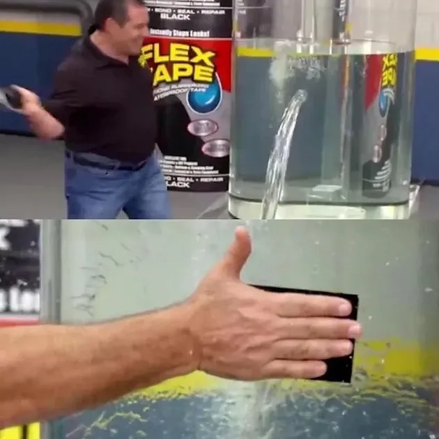 Водонепроникна ізоляційна стрічка FLEX TAPE 150x20 см Київ - фото 6