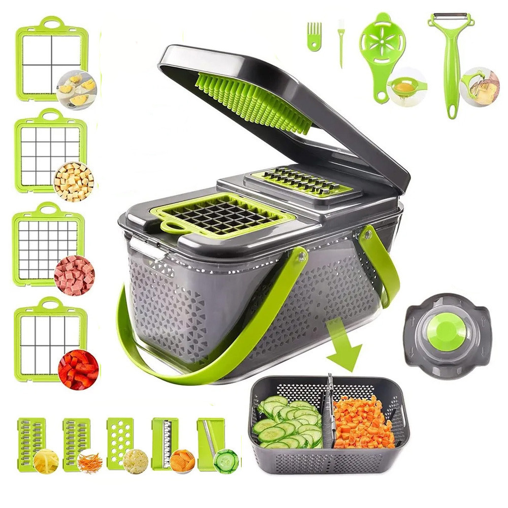 Багатофункціональна овочерізка 18в1 MA-8 Київ - фото 1