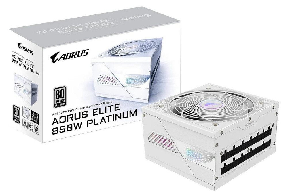 Блок живлення Gigabyte GP-AE850PM PG5 ICE 850W ( Білий ) Харків - фото 7