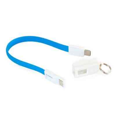 Дата кабель USB 2.0 AM to Type-C 0.18m blue Extradigital (KBU1787) Вінниця