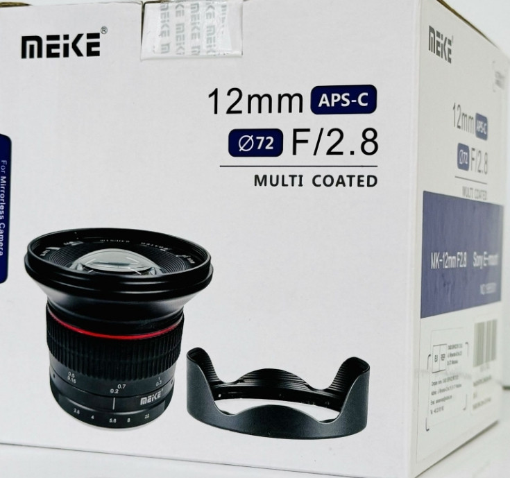 Фото Об’єктив Meike Optics Multi Coated 12 мм f/2.8 72 мм Sony E-mount. Харків - фото 12