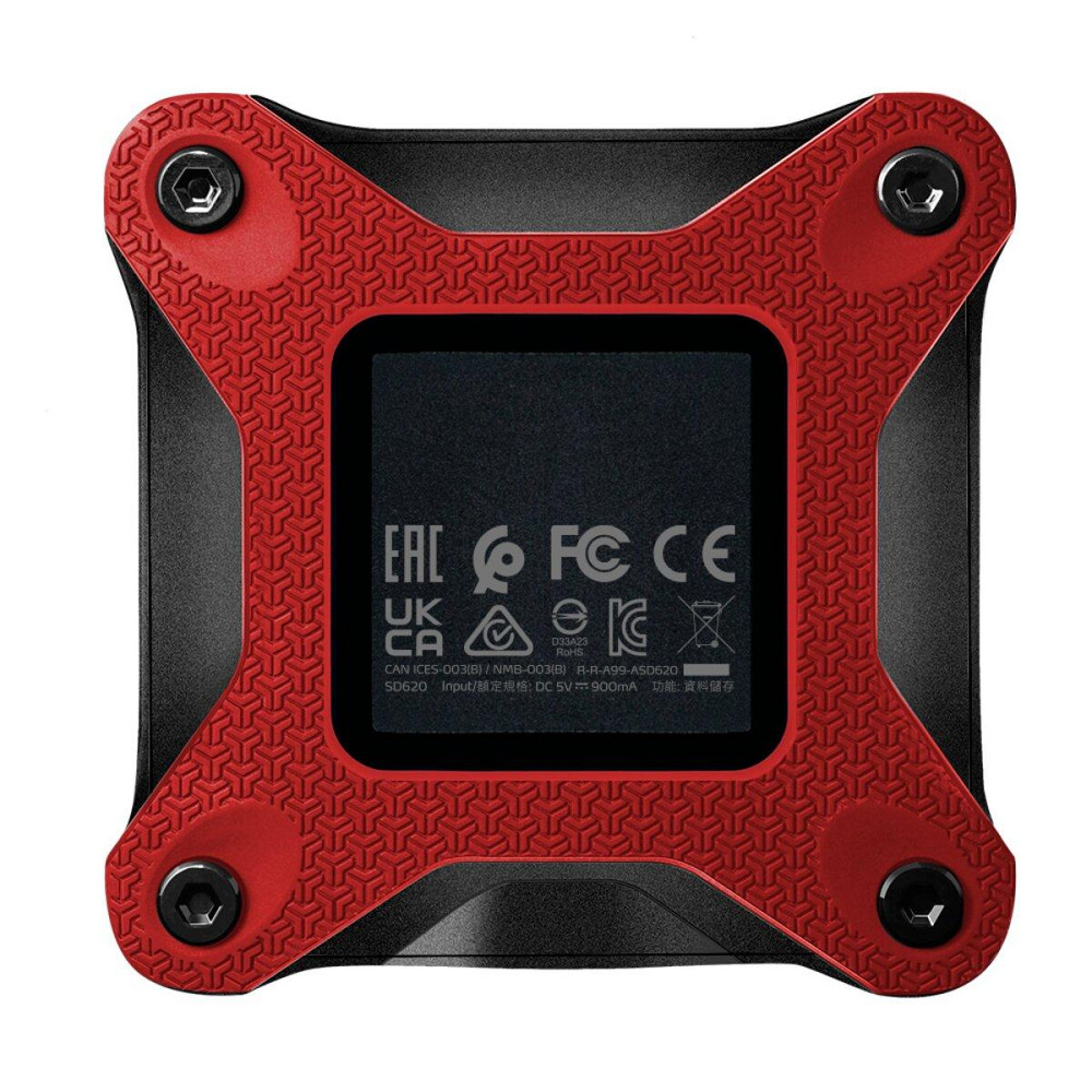 SSD диск портативный внешний накопитель ADATA SD620 512GB USB 3.2 520/460Mb/s Red SD620-512GCRD Одесса - изображение 5