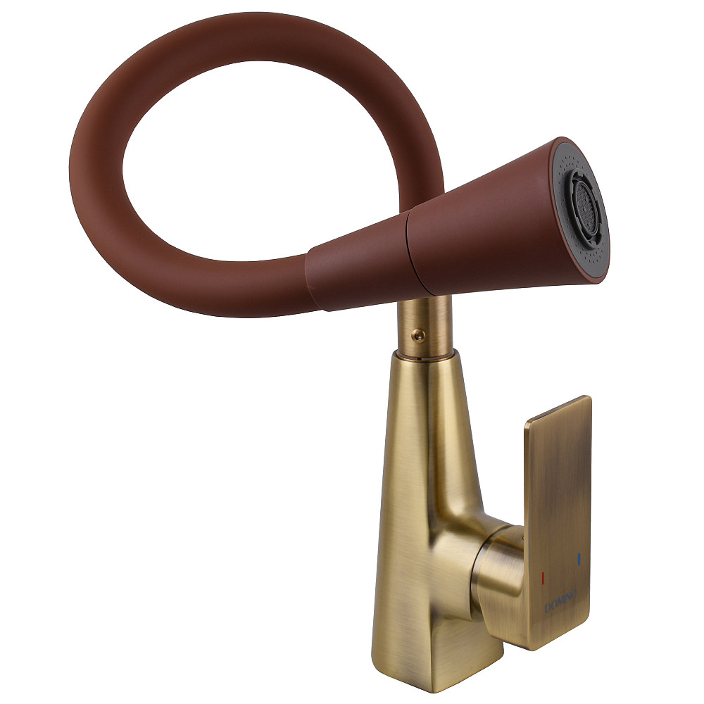 Змішувач для кухні DOMINO Dionis DDD-203SM-BR-R10 Тернопіль - фото 6