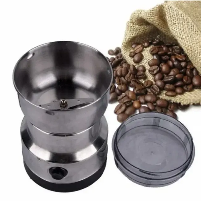 Электрическая мельница кофемолка Nima NM-8300 роторная из нержавеющей стали измельчитель кофе специй сахара Коломыя - изображение 2