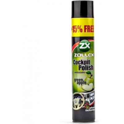 Автополироль Zollex торпеды 750мл зел.яблоко (GA750) Винница