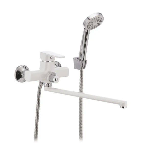 Змішувач для ванни Mixxus Missouri 006 білий - надійний водорозбірний кран Харків