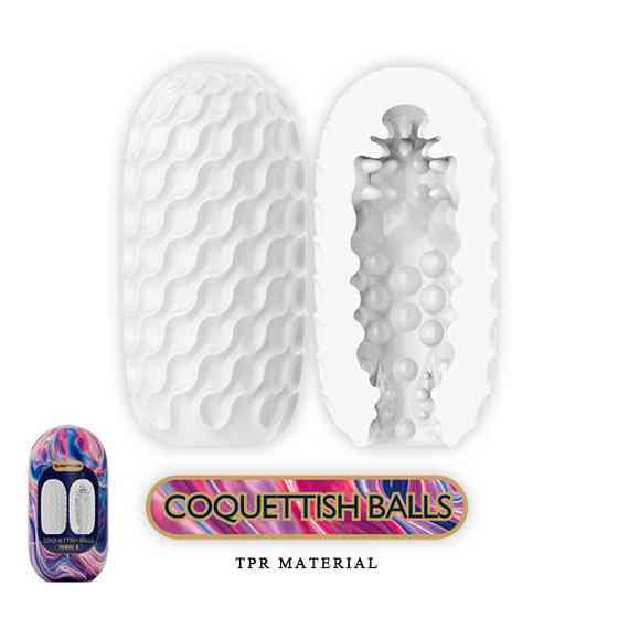 Мастурбатор яйцо Pretty Love - Coquettish balls VENUS-X, BI-014932-2 Sex Aura Киев