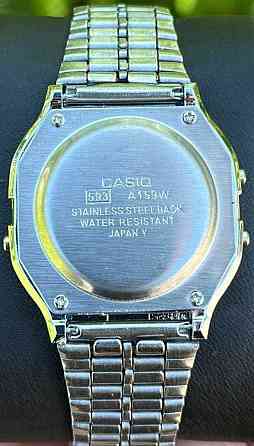 Годинник Vintage A159 silver-black | касіо A168 | часы касыо A158 Київ