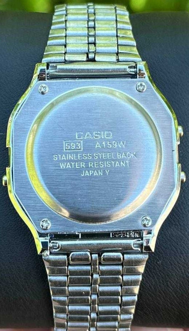 Годинник Vintage A159 silver-black | касіо A168 | часы касыо A158 Київ - фото 1