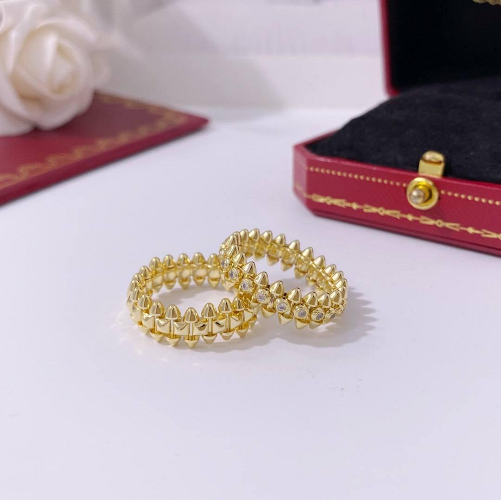 Кольцо Cartier Juste un Clou (“зубчики”) — покрытие серебро 925 / с цирконием Одесса - изображение 4