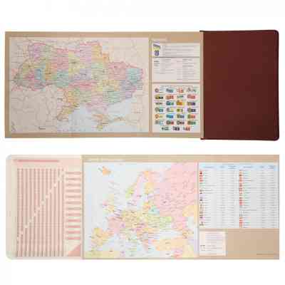 Тижневик Leo planner А5 датований 2026 "City", твердий, коричневий, 368 сторінок (252668) Вінниця