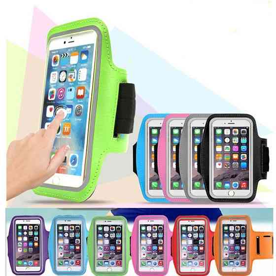 Спортивний чехол-армбенд для смартфона 4.7–5.4" Київ