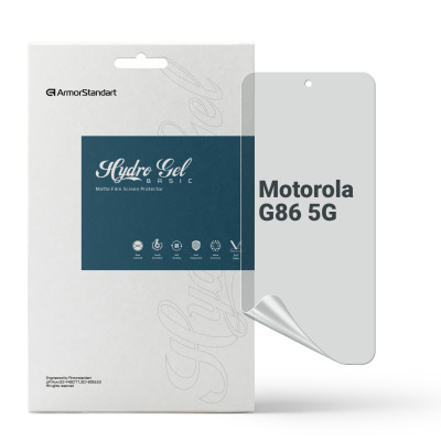 Плівка захисна Armorstandart Hydrogel Matte Motorola G86 5G (ARM86581) Вінниця - фото 1