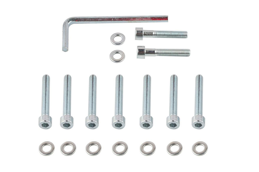 Болти кришки варіатора скутер 4 Т Китай 50 (12 колесо) (шестигранний шліц, 9шт + ключ) Мукачево - фото 1