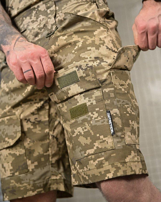 Тактичні шорти G3 7.62 піксель ПП7744 Одеса - фото 4