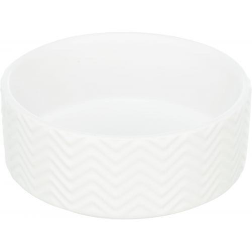 Миска Trixie для собак керамічна біла 1,6 л 20 см Київ - фото 1