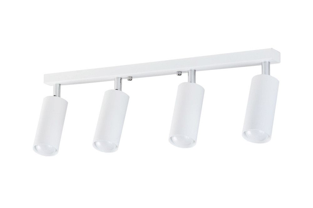 Світильник на планці з поворотними плафонами 4 -Е27м Tube NL 1105-4 WH Київ - фото 2