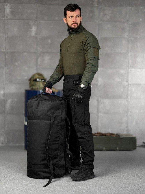 Сумка Баул 100л Баул-рюкзак VA полиция ВТ5055 Одесса - изображение 7