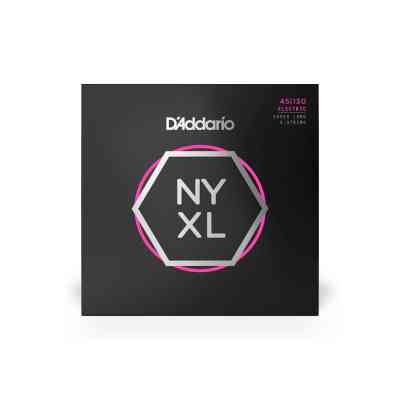 Струни для гітари D&apos;Addario NYXL Bass Regular Light 5-String / Super Long Scale (45-130) (NYXL45130SL) Вінниця