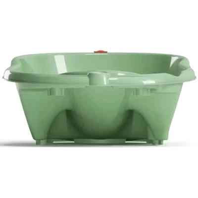 Ванночка Ok Baby Onda з анатомічною гіркою і термодатчиком, зелений (38231200) Вінниця