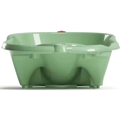 Ванночка Ok Baby Onda з анатомічною гіркою і термодатчиком, зелений (38231200) Вінниця - фото 4