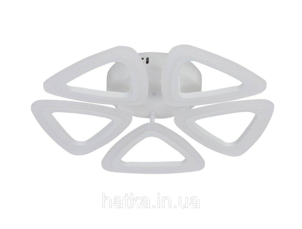 Світлодіодна люстра VALESO G 2717/5 Білий 60W Київ - фото 2