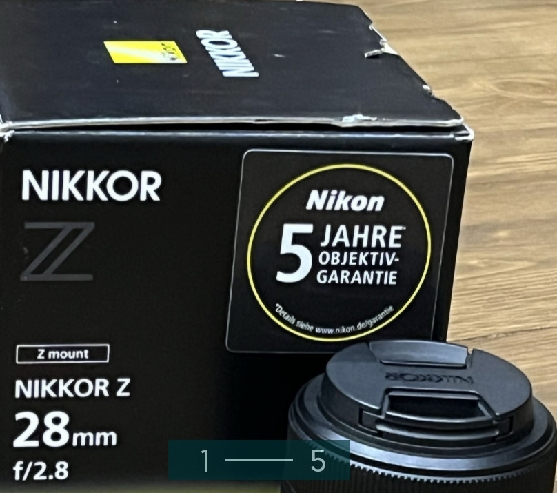 Объектив Nikon Nikkor Z 28mm F2.8 Киев - изображение 5